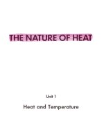 API the nature of heat