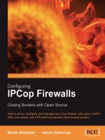 configuring ipcop firewalls - closing borders with open source