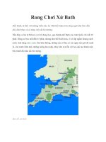 Rong Chơi Xứ Bath docx