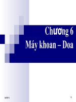 Chuong 6   may khoan