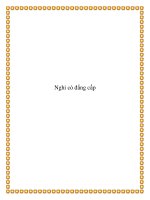 Nghỉ có đẳng cấp pdf