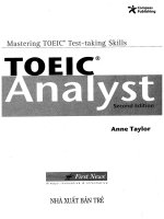 Giáo trình Toeic Analyst Second Edition hay