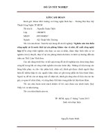 nghiên cứu tìm hiểu công nghệ xử lý nước thải tại các phòng khám vừa và nhỏ, đề xuất công nghệ hợp lý