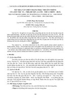 nét hoa văn trên trang phục truyền thống của dân tộc tà – ôih (huyện a lưới – thừa thiên – huế)
