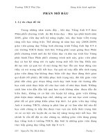 các giải pháp dạy cùng lúc hai kỹ năng nghe-nói tiếng anh trong một tiết lên lớp