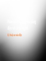 Chương 5: Phân tích tác động của dòng điện với cơ thể người