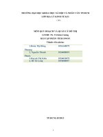 NÂNG CAO HIỆU QUẢ HOẠT ĐỘNG CẢNG CONTAINER QUỐC TẾ CÁI MÉP