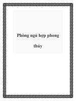 Phòng ngủ hợp phong thủy doc
