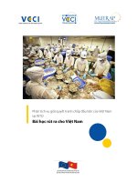 Phân tích vụ giải quyết tranh chấp đầu tiên của Việt Nam tại WTO Bài học rút ra cho Việt Nam pot