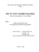 đồ án :Nghiên cứu giải thuật di truyền để cải thiện giao thức OSPF trong mạng MPLS