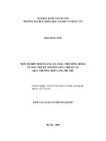 Một số biến đổi ở làng xã châu thổ sông Hồng từ đầu thế kỷ XIX đến giữa thế kỷ XX (qua trường hợp làng Mễ Trì)
