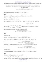 CHUYÊN ĐỀ SỐ HỌC ĐỀ 30-4