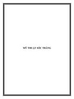 MỸ THUẬT SÓC TRĂNG docx