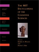 the mit encyclopedia of the cognitive sciences