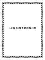 Làng đồng bằng Bắc Bộ pot