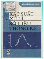 xác suất và xử lí số liệu thống kê