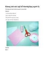 Khung ảnh mèo ngố dễ thương tặng người ấy docx