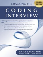 cracking the coding interview 4 edition