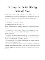 Đà Nẵng - Nơi Có Bãi Biển Đẹp Nhất Việt Nam pot