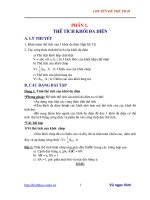 Chuyên đề thể tích ôn thi đại học