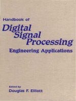 elliott, d. f. (1987) handbook of digital signal processing - engineering applications