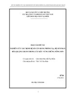 Nghiên cứu xác định hệ số cân bằng phóng xạ, hệ số eman hóa quặng urani trong cát kết vùng trũng nông sơn