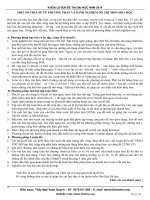 bài giảng chia sẻ kinh nghiệm ôn học luyện đề thi