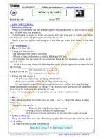 Luyện thi đại học môn vật lý chuyên đề phản xạ tự nhiên