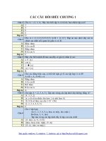 Trắc nghiệm toán rời rạc-chuơng 1 ppt