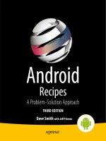 android recipes a problem-solution approach, 3 edition
