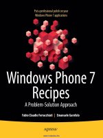 windows phone 7 recipes