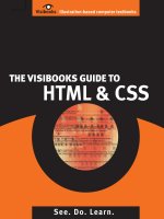 the visibooks guide to html & css
