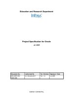 oracle  project  fp2005  ver 1.0