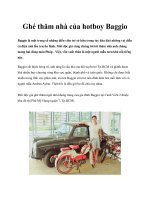 Ghé thăm nhà của hotboy Baggio docx