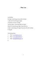 xứ nghệ quê hương hồ chí minh