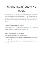 Sự Khác Nhau Giữa Nợ Tốt Và Nợ Xấu potx