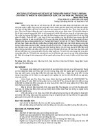 XÂY DỰNG CƠ SỞ KHOA HỌC ĐỀ XUẤT HỆ THỐNG BIỆN PHÁP KỸ THUẬT LÂM SINH CHO RỪNG TỰ NHIÊN TẠI VÙNG ĐỆM VƯỜN QUỐC GIA CHƯ MOM RAY TỈNH KON TUM ppt