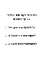 bài giảng thực trạng thị trường trái phiếu việt nam