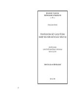 Tình hình ruộng đất và kinh tế nông nghiệp Thừa Thiên Huế nửa đầu thế kỷ XIX