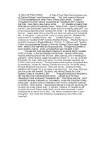 a tale of two cities