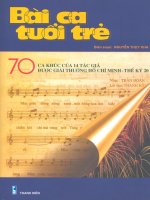 70 CA KHÚC CỦA 14 TÁC GIẢ ĐƯỢC GIẢI THƯỞNG HỒ CHÍ MINH THẾ KỶ 20