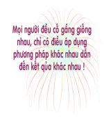 Tài liệu môn quản trị nguồn nhân lực - Chương 8 ĐÀO TẠO và PHÁT TRIỂN NGUỒN NHÂN LỰC