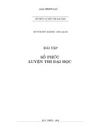 9 dạng số phức ôn thi Đại học (năm 2012) pot