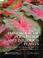 handbook of poisonous and injurious plants 2nd ed