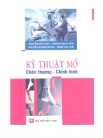 Kỹ thuật mỗ chấn thương chỉnh hình - nxb y học