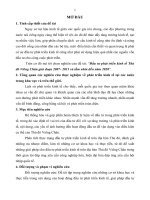 đầu tư phát triển kinh tế thủ đô viêng chăn giai đoạn 2007-2011 và tầm nhìn đến năm 2020 tính cấp thiết của đề tài