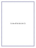 Ca dao đề tài tình yêu vĩnh cửu ppt