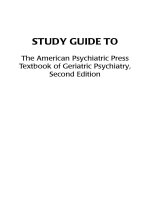 study guide to the american psychiatric press
