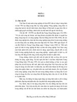 đánh giá tình hình cho vay vốn và sử dụng vốn vay ưu đãi của ngân hμng chính sách xã hội cho hộ nông dân nghèo thông qua hội phụ nữ huyện vụ bản
