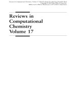 reviews in computational chemistry volume 17